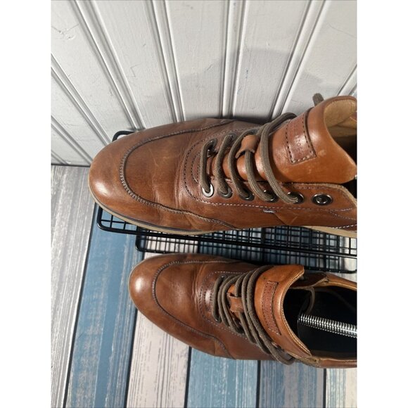 Royal Albartross Driver Golf Shoes Brown Suede Handmade Men Size 8 Augusta - Picture 6 of 11